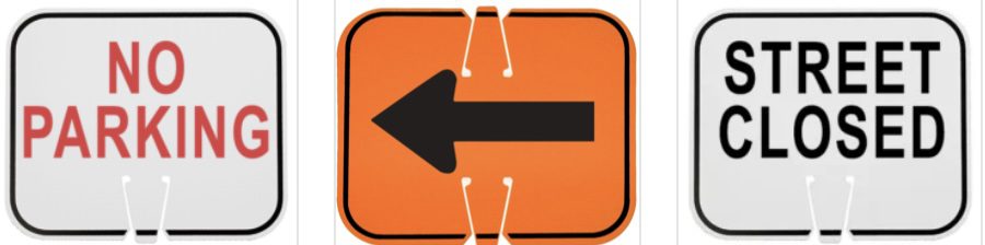 Do you need a clip-on-sign?